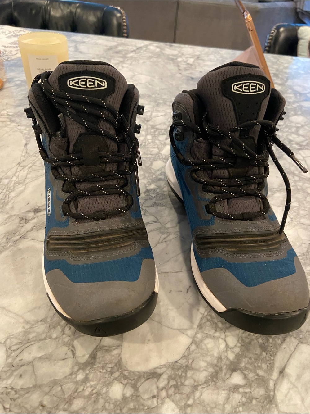 Keen  hiking boot Blue and Gray Trail Sneakers